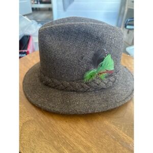 Kangol Design Wool Fedora Hat Men's Size L